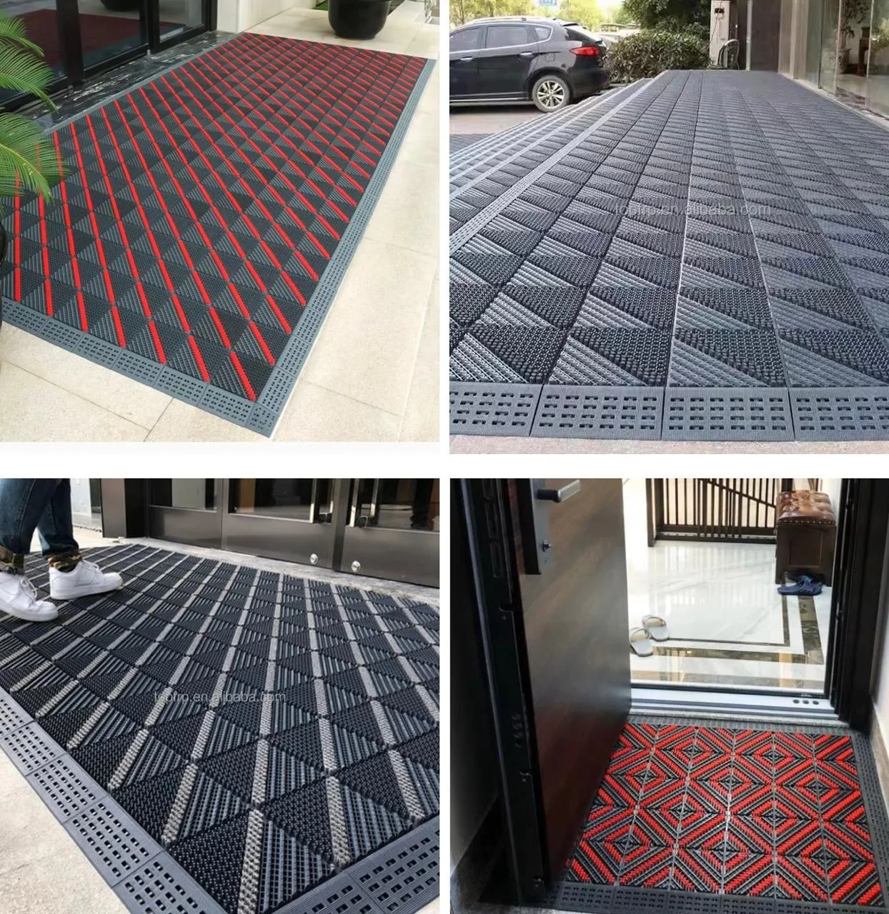 Paillasson d’entrée extérieur antisalissures – antidérapant – facile à nettoyer