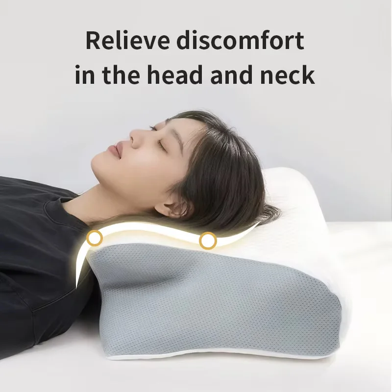 Oreiller Cervical Ergonomique – Confort et Soutien Optimal