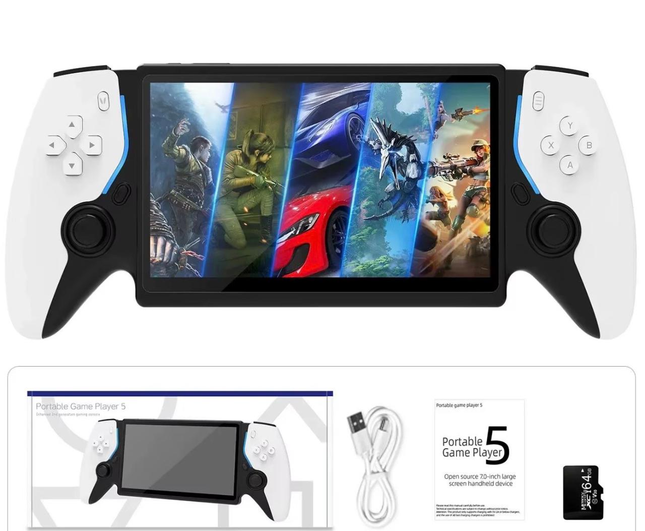 Console de Jeu Portable Game Player +5 5000 Jeux Intégrés