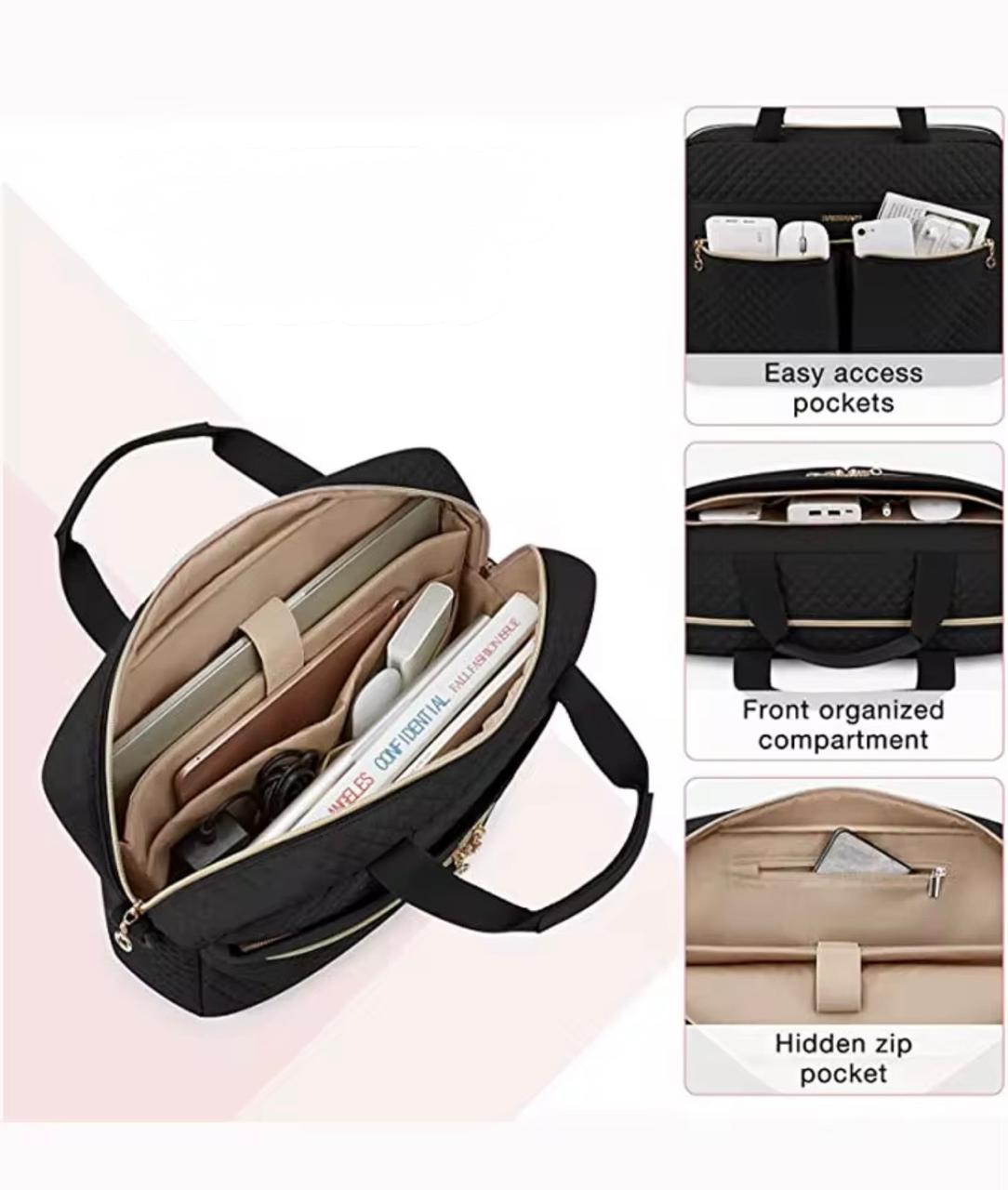 Sac pour ordinateur portable et porte-documents élégant et imperméable