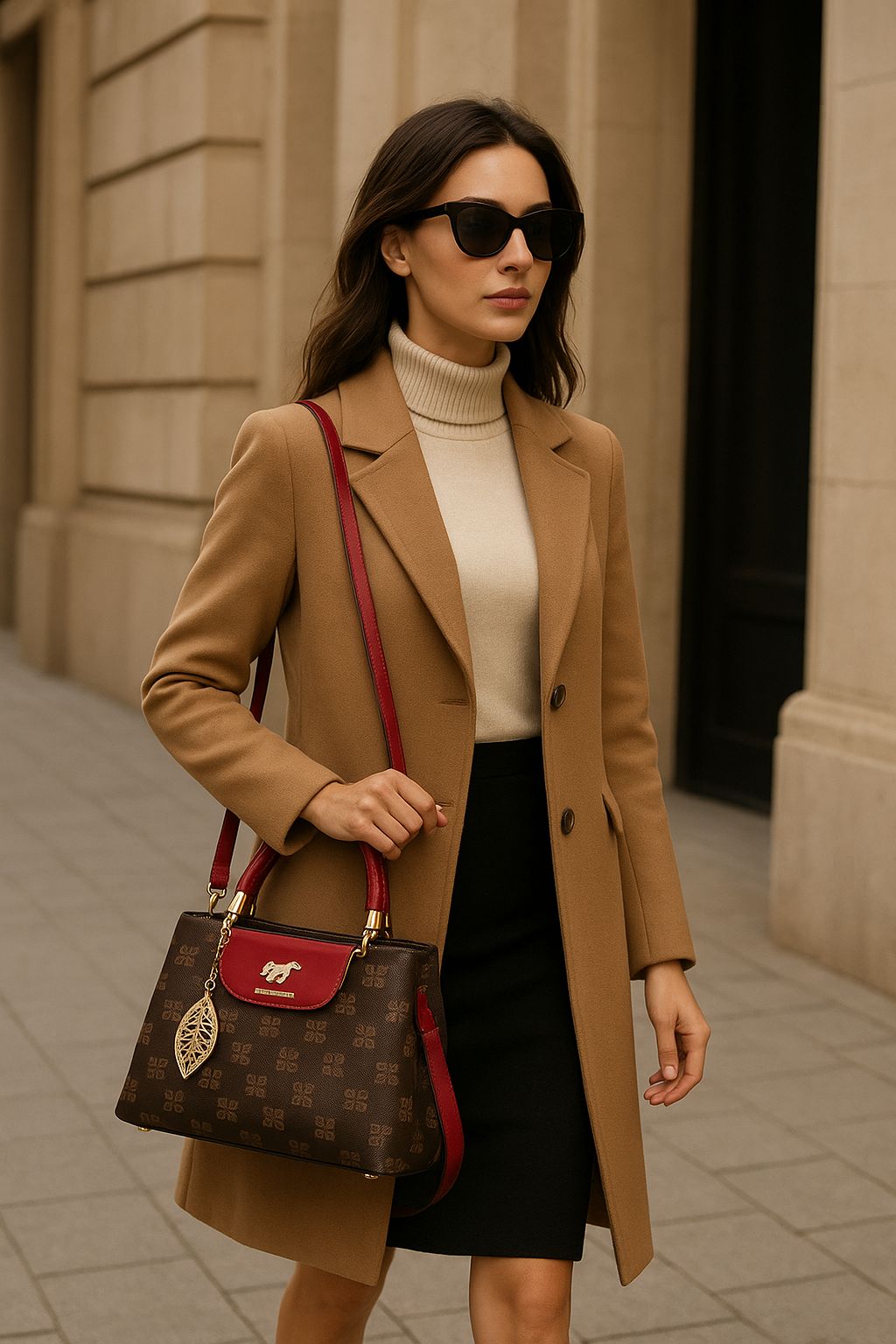 Sac à main en cuir de haute qualité– Style Premium