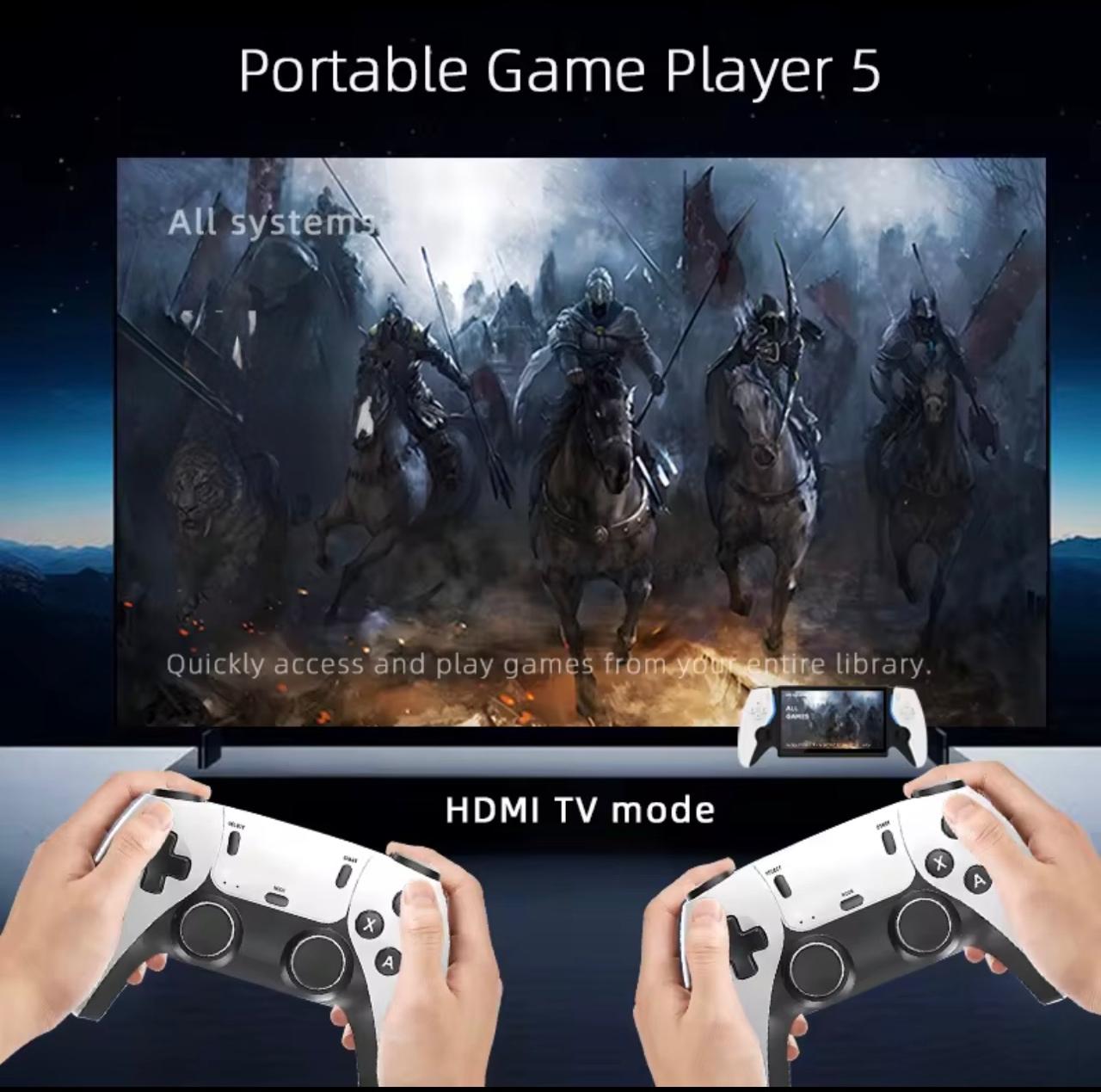 Console de Jeu Portable Game Player +5 5000 Jeux Intégrés