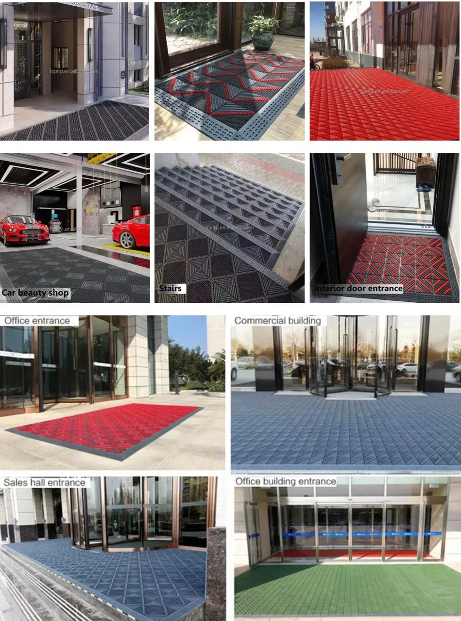 Paillasson d’entrée extérieur antisalissures – antidérapant – facile à nettoyer