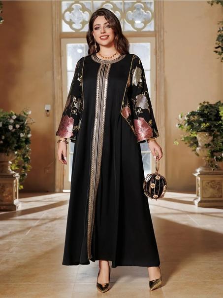 قفطان 2025 راقي وشيك لجميع اعمار النساء، لرمضان و العيد  وجميع المناسبات ، رداء رمضاني بامتياز