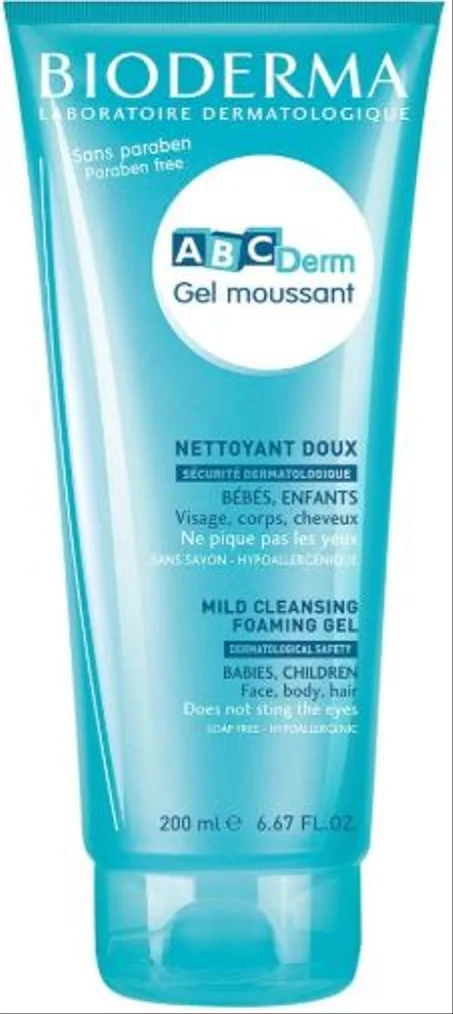 Bioderma Abcderm gel moussant 200ml