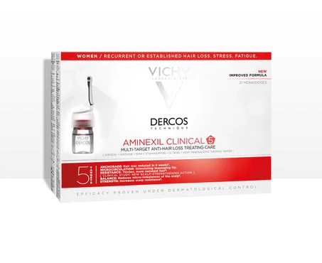 VICHY Dercos aminexil clinical femme 5*21 Ampoules