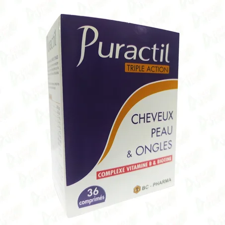 BC-PHARMA PURACTIL 36 COMPRIMES