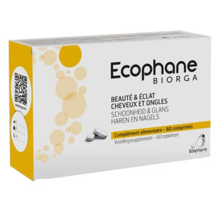 BIORGA ECOPHANE CHEVEUX ET ONGLES 60 COMPRIMES