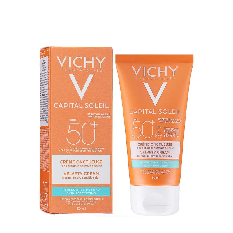 Vichy Capital Soleil Cr me Onctueuse SPF50 Peau Sensible Normale 