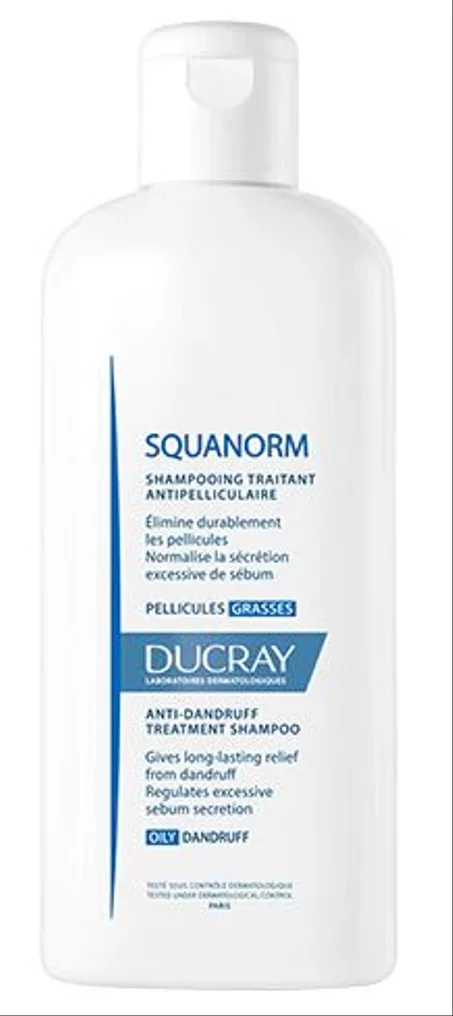 Ducray Squanorm Shamp anti pellicullaire Pellicules Grasses 200ml