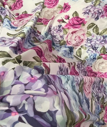 Coupon en satin de soie 300x150 cm Réf : T2321