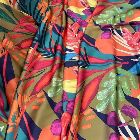 Coupon en satin de soie 300x150 cm Réf : T2302