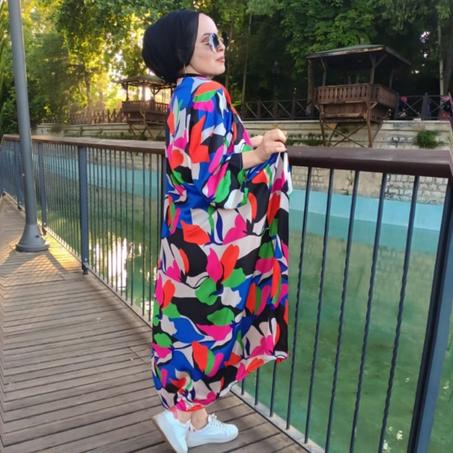 Kimono en satin de soie Réf : K2302