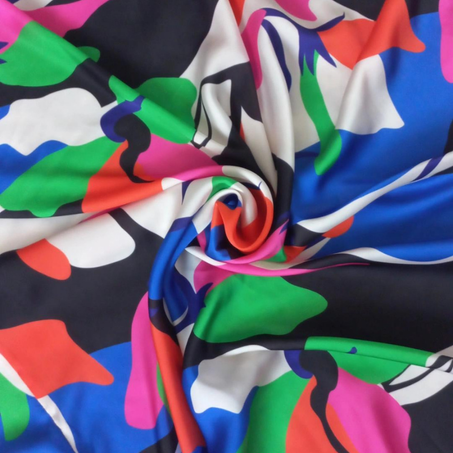 Coupon en satin de soie 300x150 cm Réf : T2317