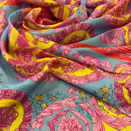 Coupon en satin de soie 300x150 cm Réf : T2304