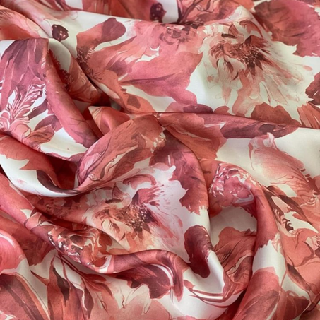 Coupon en satin de soie 300x150 cm Réf : T2307