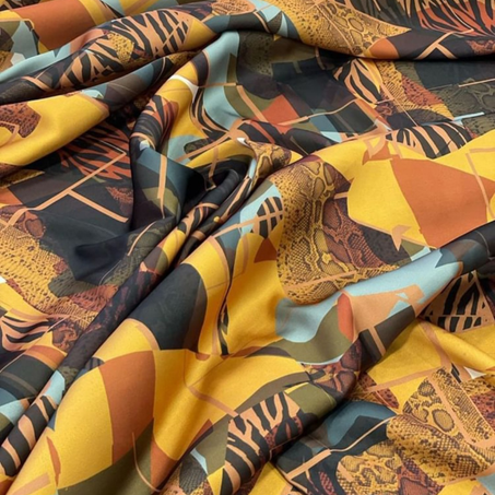 Coupon en satin de soie 300x150 cm Réf : T2305