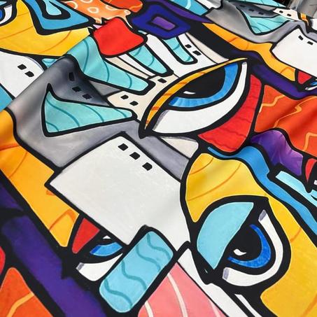 Coupon satin de soie 300x150 cm Réf: 2411