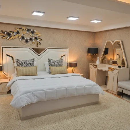 Groupe de Lit Élégance Moderne