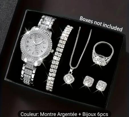 ساعة و مجوهرات فاخرة