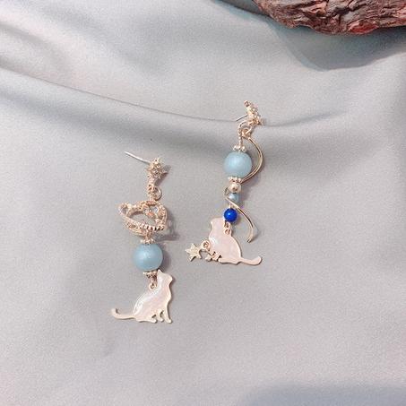 Cute Cat Earrings For Women