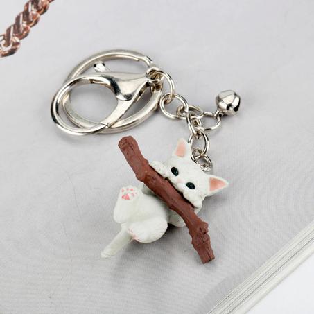 Cute Cat Keychain