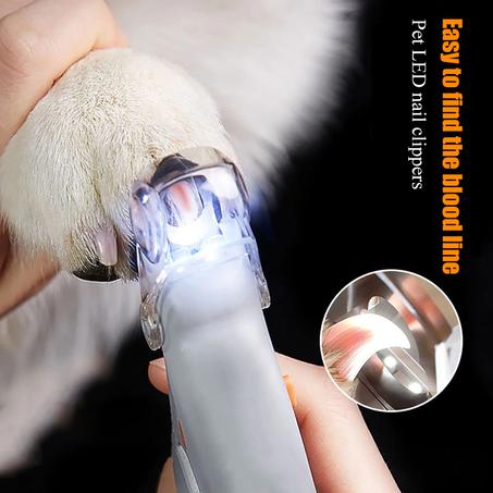 Led Light Pet Nail Clipper