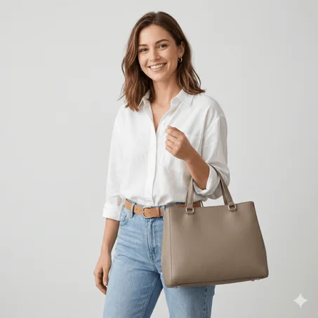 Le Grand Sac "Iconique" Beige