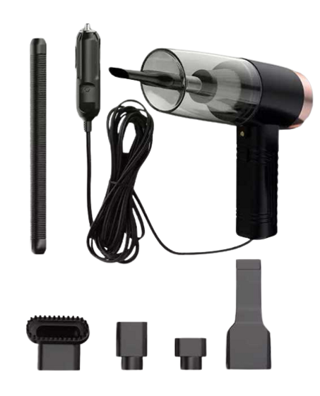 المكنسة الكهربائية لتنظيف السيارة