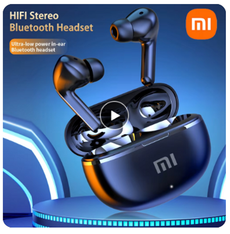 سماعة رأس بلوتوث شاومي-إير 7 TWS ، سماعة رأس لاسلكية هاي فاي ، تقليل الضوضاء ، سماعات أذن للألعاب مقاومة للماء ، ميكروفون