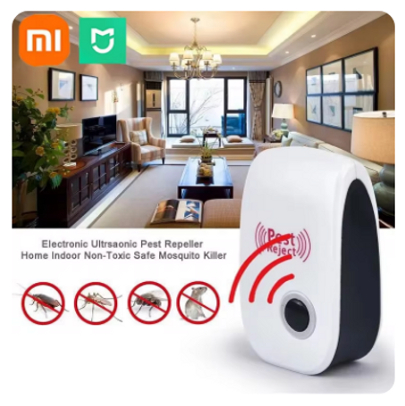 شاومى ميجيا-مبيد الحشرات الإلكتروني بالموجات فوق الصوتية ، مضاد للبعوض ، طارد الحشرات ، فأر ، صرصور