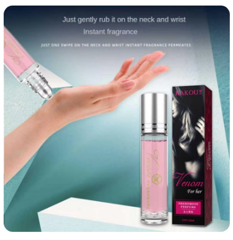 عطر نسائي ، زيت أساسي من الفيرومون ، عطر يدوم طويلاً ، عطر ، يجذب برائحته التي تدوم طويلا