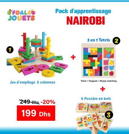 🎁 Pack d'apprentissage Nairobi
