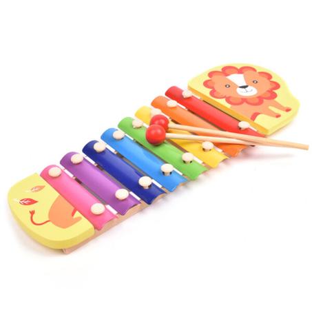 Montessori Xylophone en bois pour bébé 12mois+