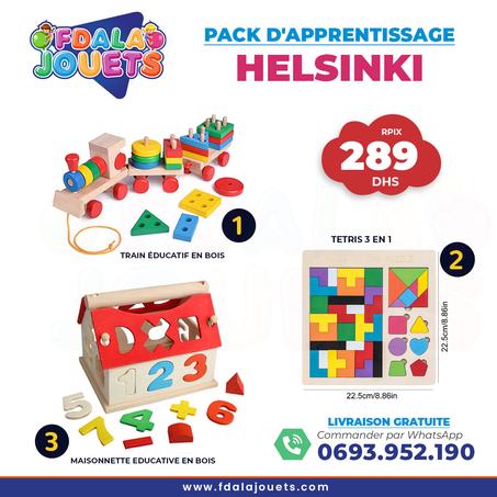 🎁 Pack d'apprentissage et Éducation Helsinki