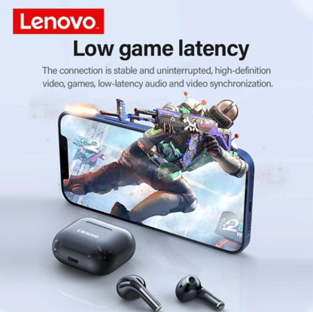 Lenovo-LP40 سماعات لاسلكية ، سماعات بلوتوث TWS ، التحكم باللمس ، سماعة الرياضة ، سماعات ستيريو للهاتف ، أندرويد ، الأصلي