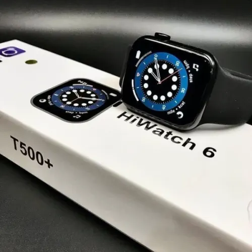الساعة الذكية الأصلية T500+ Plus (HiWatch 6) - التصميم الأنيق والأداء الذكي