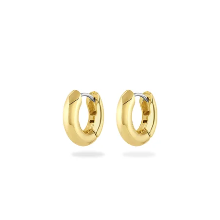 Everyday Sleek Gold Huggie Hoops