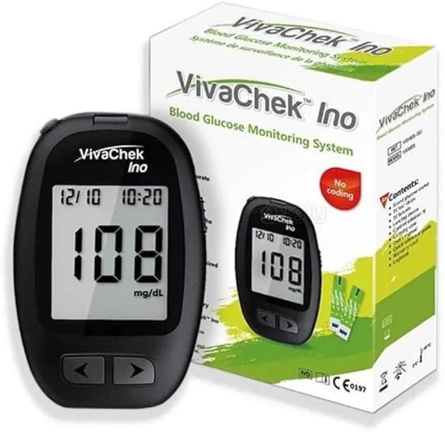 جموعة الصحة الكاملة: جهاز قياس ضغط الدم + جهاز قياس نسبة السكر في الدم