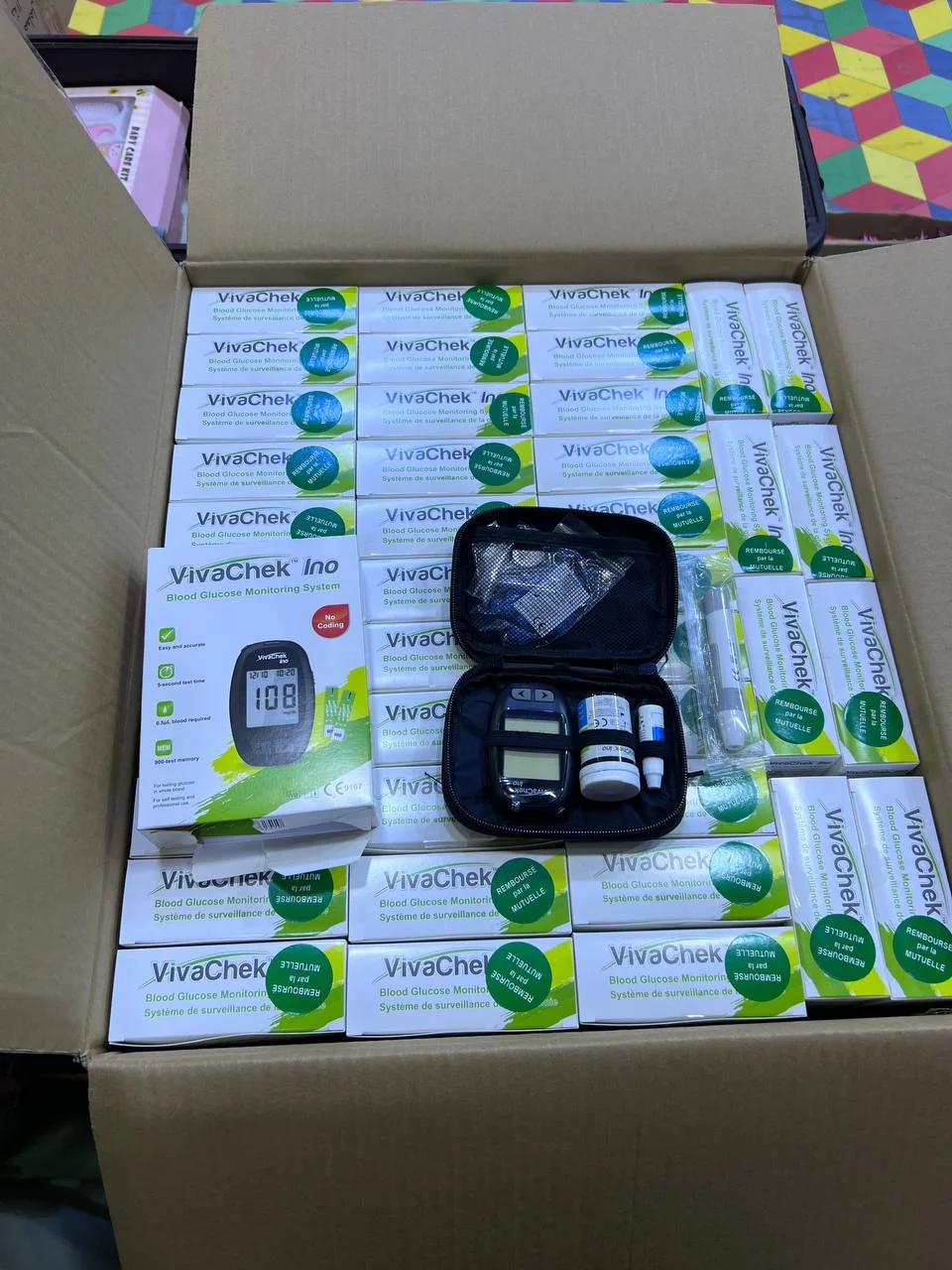 جموعة الصحة الكاملة: جهاز قياس ضغط الدم + جهاز قياس نسبة السكر في الدم