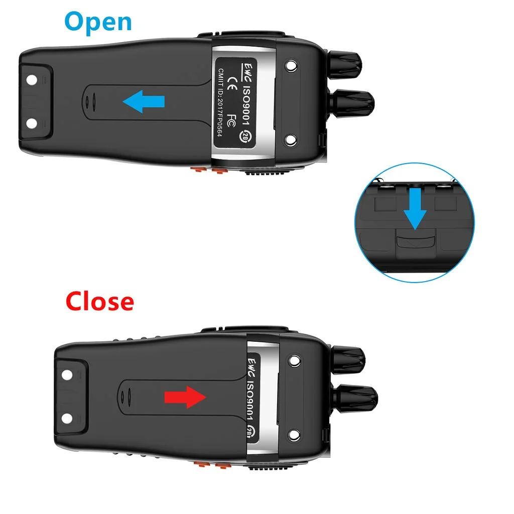 BF-888S [2 Pack] 5W UHF Radio