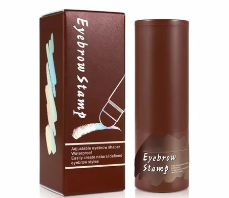 مجموعة استنسل وطوابع الحواجب المثالية