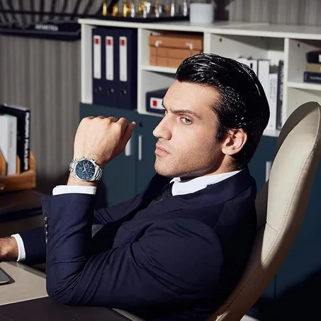 ساعة يد كرونوغراف رياضية مقاومة للماء للرجال من بينيار