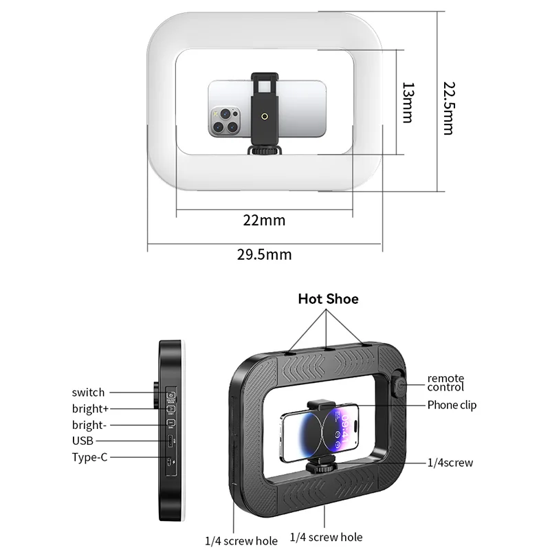 رينج لايت للتصوير الاحترافي