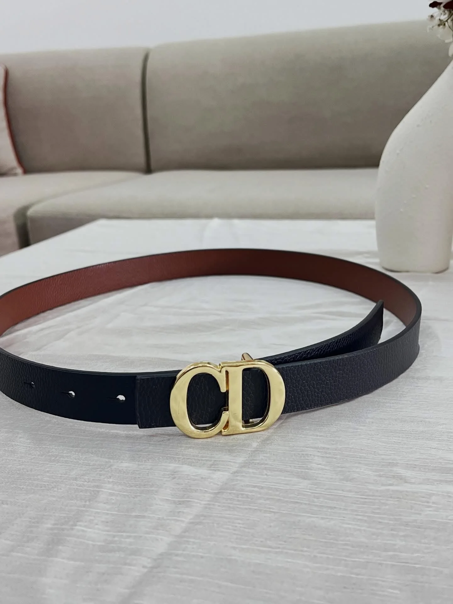 ceinture CD femme