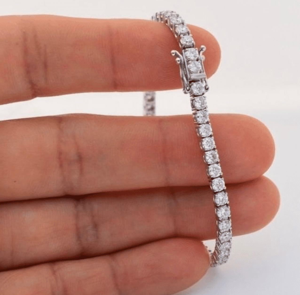 💎 Ensemble Riviere En Argent ✨