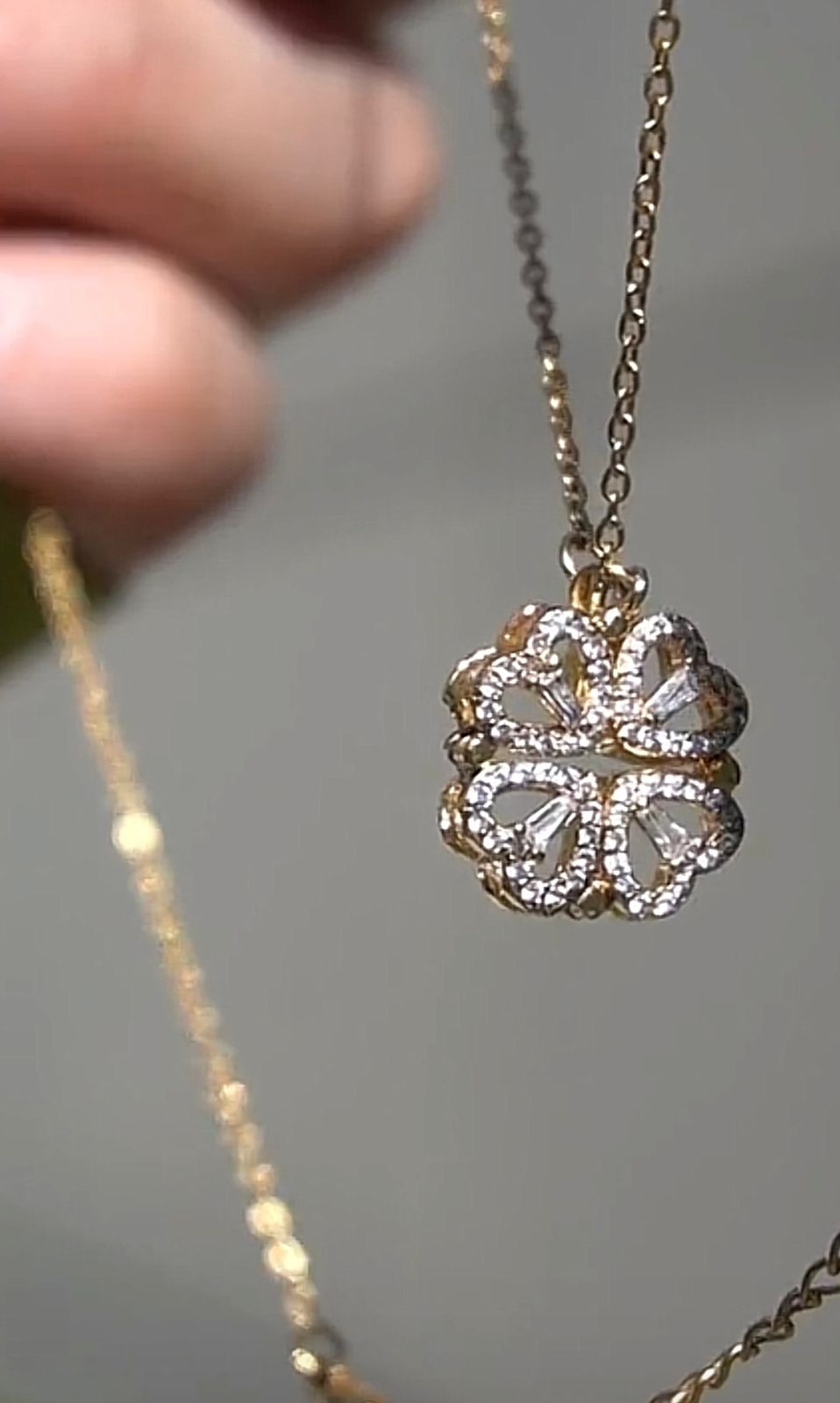 💎Collier Fleur de Coeur ✨