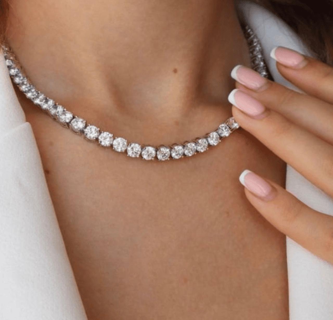 💎 Ensemble Riviere En Argent ✨