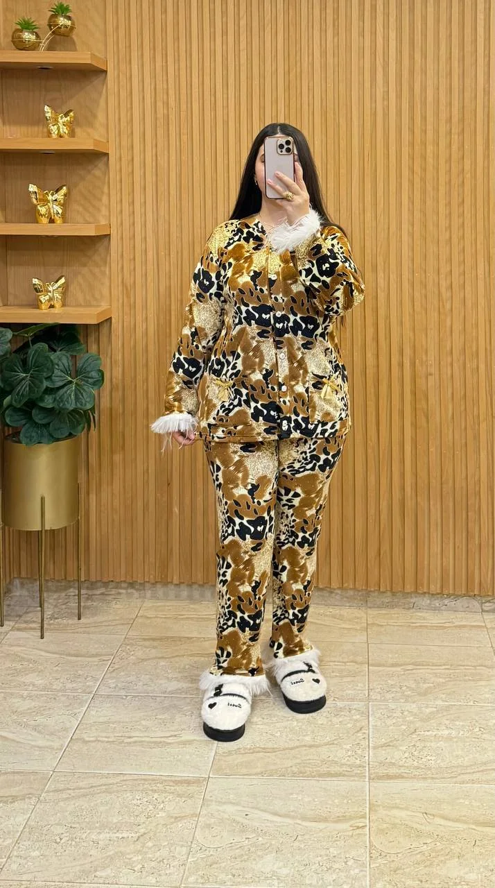 بيجامة  هماوية منمرة  😍