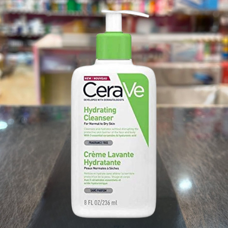 CeraVe Crème Lavante Hydratante (236 ml)